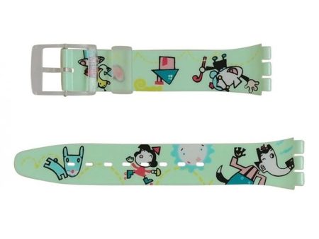 Watch Strap Swatch AGP116 For Discount