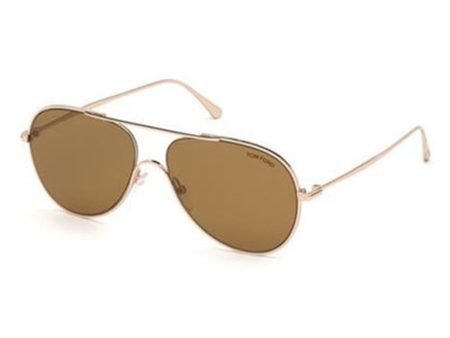 Unisex Sunglasses Tom Ford FT0695 60 28E For Discount