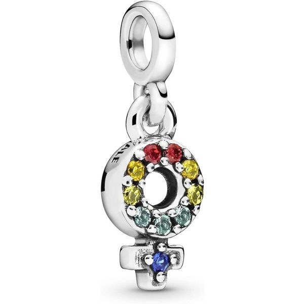 Woman s charm link Pandora WOMEN PRIDE MINI DANGLE Supply