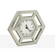 Wall Clock Romimex Silver Glass 23 x 20 x 5 cm Supply