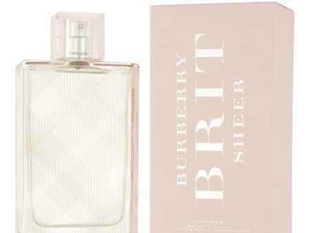 Women s Perfume Burberry EDT 100 ml Brit Sheer For Discount