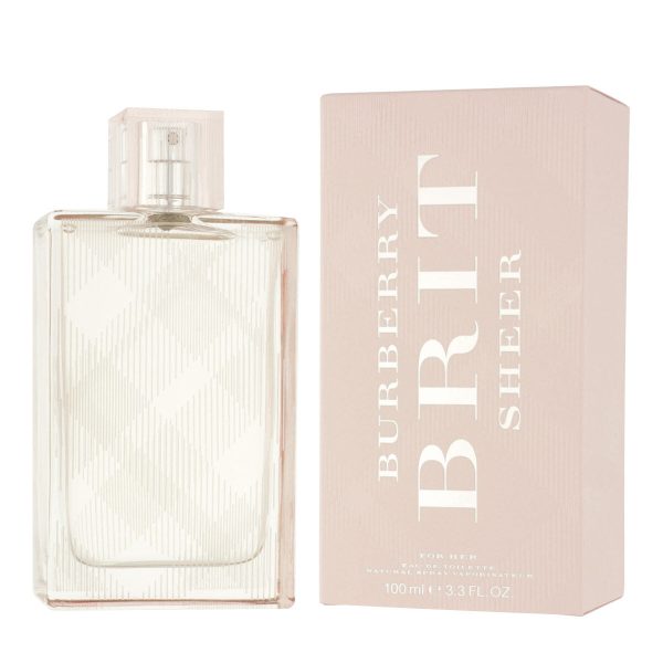 Women s Perfume Burberry EDT 100 ml Brit Sheer For Discount