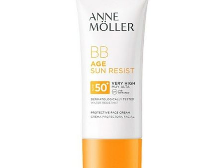 Hydrating Cream with Colour Âge Sun Rerist BB Cream Anne Möller 90008C (50 ml) SPF	50+ Spf 50 50 ml Online now