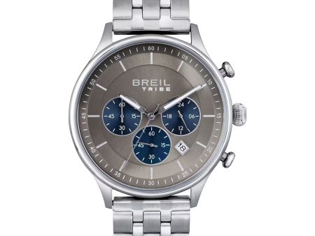 Men s Watch Breil EW0643 Grey Silver For Sale