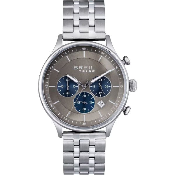 Men s Watch Breil EW0643 Grey Silver For Sale