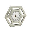 Wall Clock Romimex Silver Glass 23 x 20 x 5 cm Supply