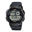 Unisex Watch Casio WORLD TIME ILLUMINATOR (48 mm) Fashion