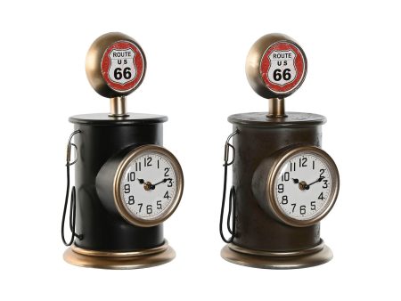 Table clock Home ESPRIT Multicolour Metal Supply