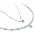 Women s necklace and matching earrings set Morellato SAIW108 Discount