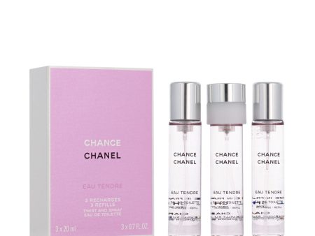 Women s Perfume Set Chanel Chance Eau Tendre 3 Pieces Online now