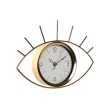 Wall Clock Home ESPRIT Golden Metal 29 x 4 x 22 cm For Cheap