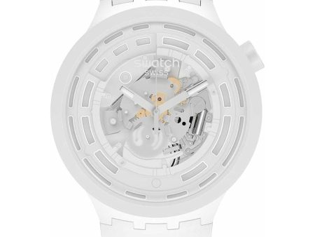 Infant s Watch Swatch BIOCERAMIC C-WHITE (Ø 47 mm) Fashion