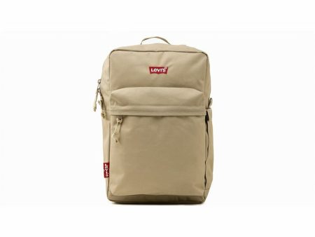 Casual Backpack Levi s L-Pack Standard Beige Online now