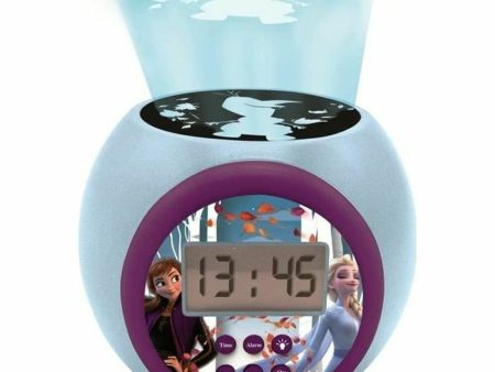 Alarm Clock Lexibook THE SNOW QUEEN Black Red Multicolour on Sale