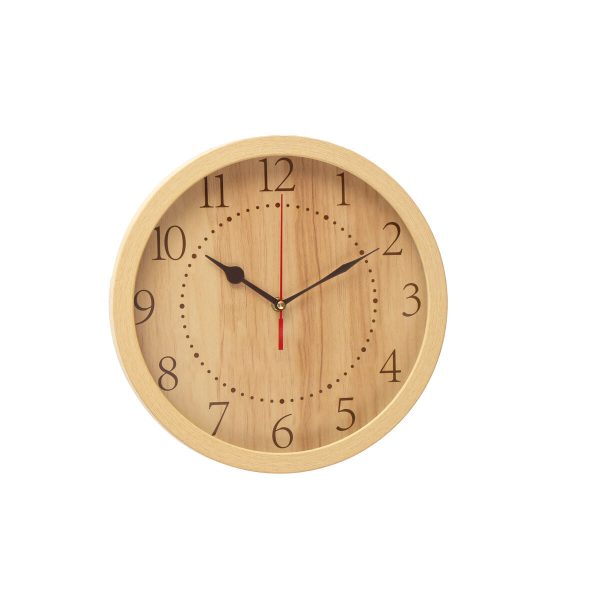 Wall Clock Romimex Beige Plastic 30 x 30 x 2 cm Online