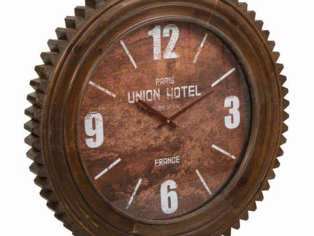 Wall Clock Alexandra House Living Red Fir wood MDF Wood Online