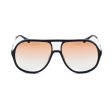 Unisex Sunglasses Zadig & Voltaire SZV305-600BLK ø 60 mm Hot on Sale