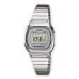 Unisex Watch Casio LA670WEA-7EF Grey Silver (Ø 25 mm) For Discount