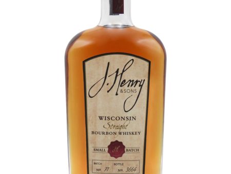 J. Henry & Sons Small Batch Bourbon on Sale