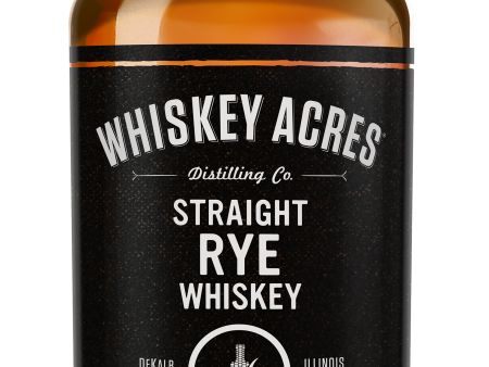 Whiskey Acres Straight Rye Whiskey Cheap