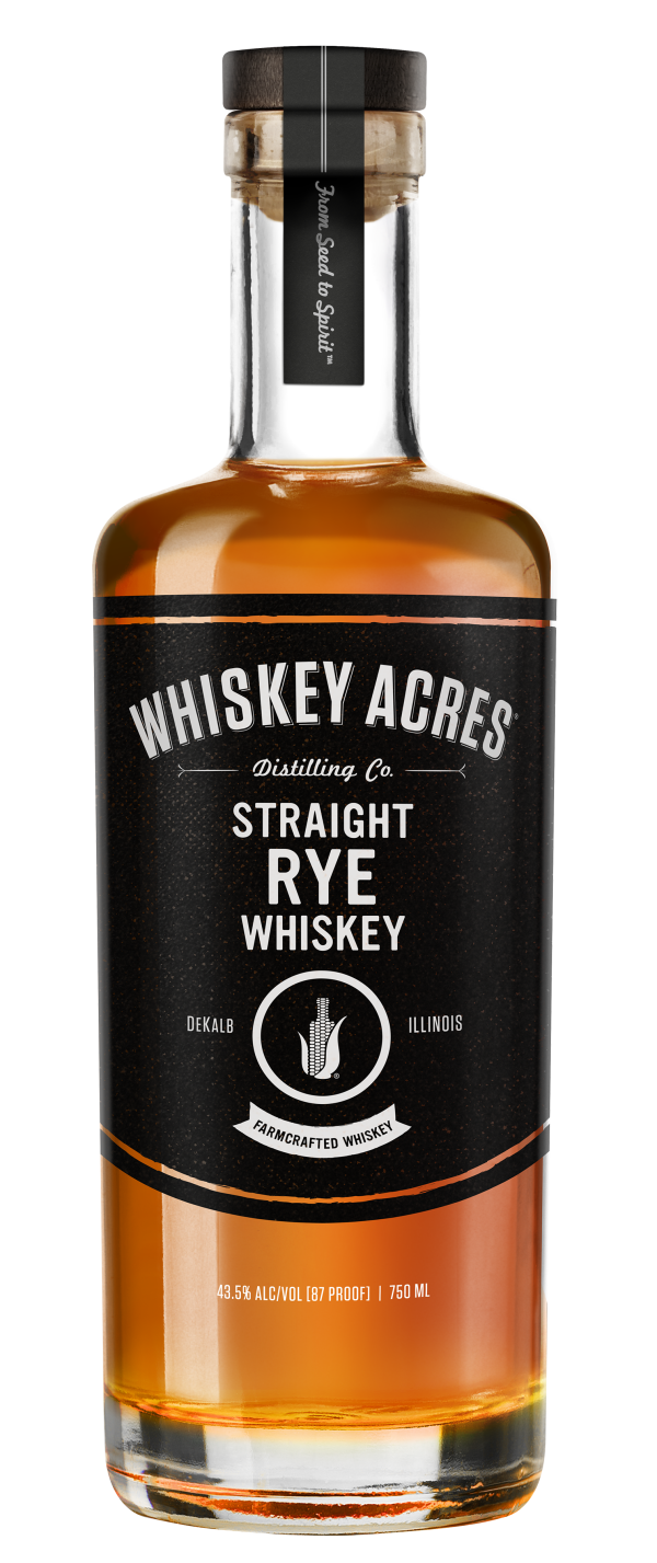 Whiskey Acres Straight Rye Whiskey Cheap